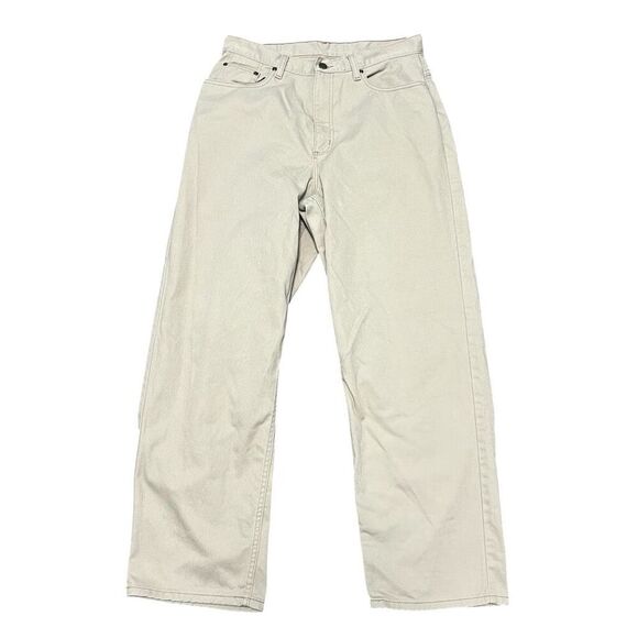 L.L BEAN Women’s Cream Khaki Pants Size 14 - Picture 1 of 8